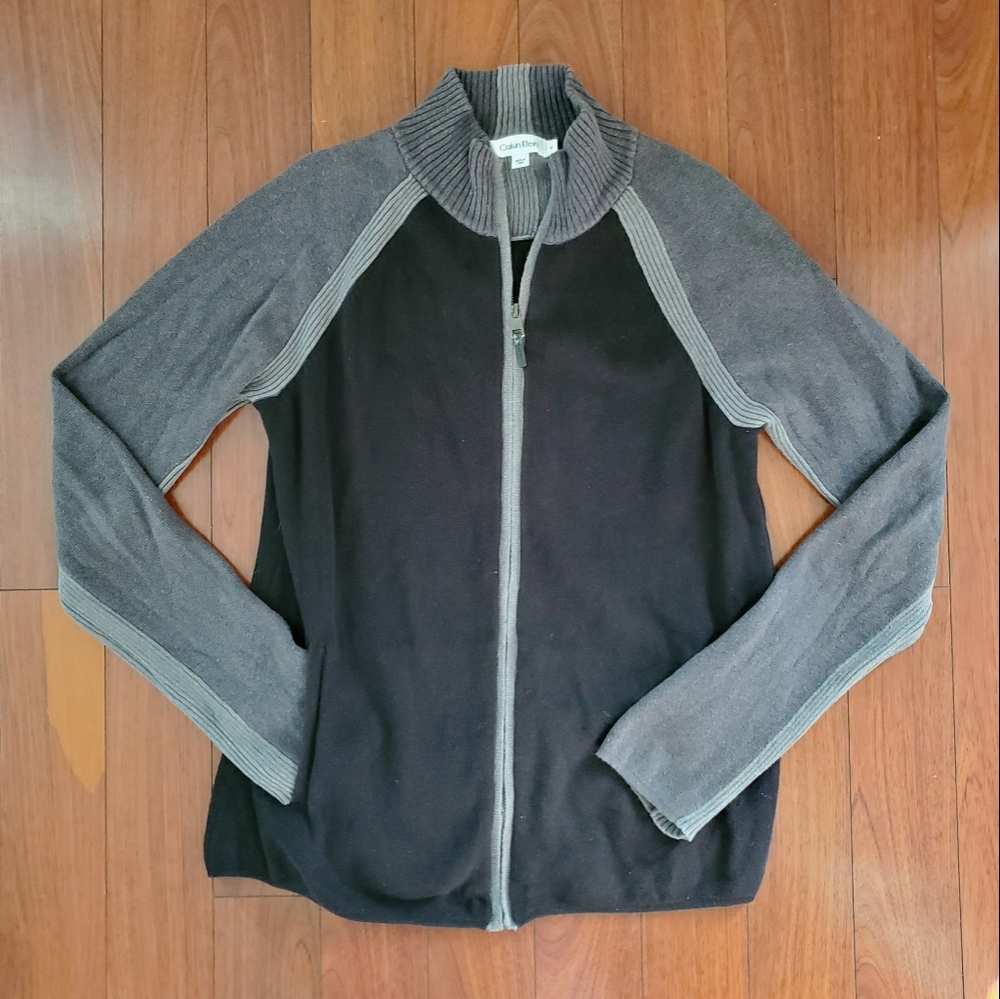 Calvin Klein Men's Zipper Sweater